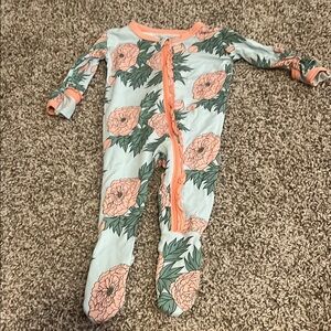 Floral Kids One Piece